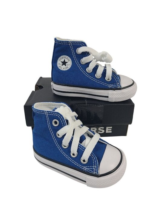 Converse Other - NEW Converse Chuck Taylor All Star Infant High Top Sneakers Snorkel Blue Size 3